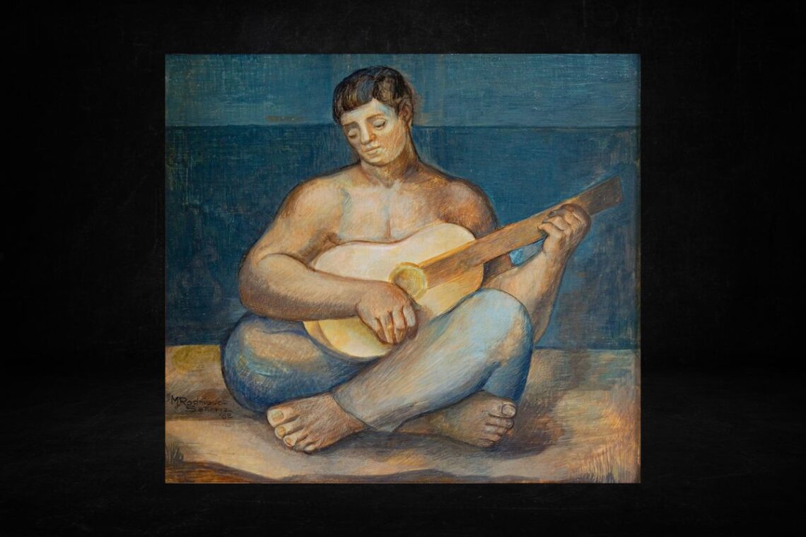 El guitarrista, 1962. (Foto suministrada)