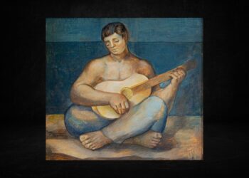 El guitarrista, 1962. (Foto suministrada)