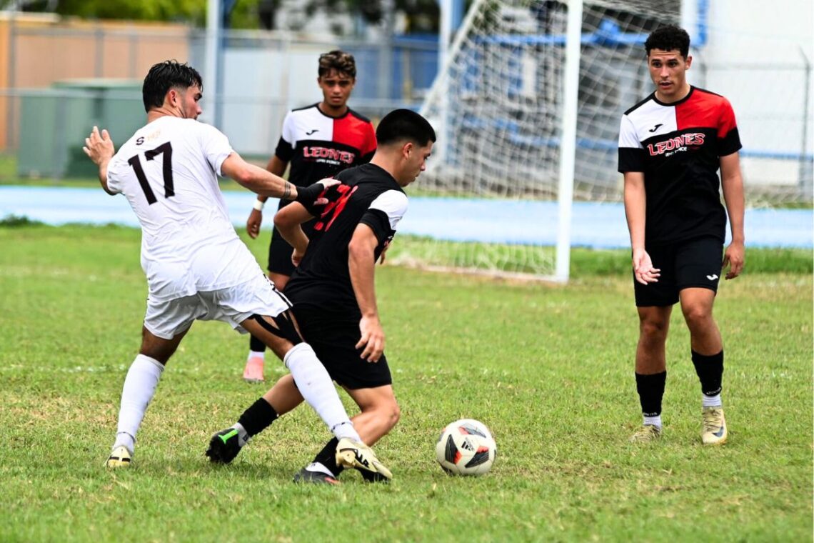 Los Leones de la UPR de Ponce entraron a los cuartos de final del fútbol universitario. (Foto:L. Minguela/LAI)