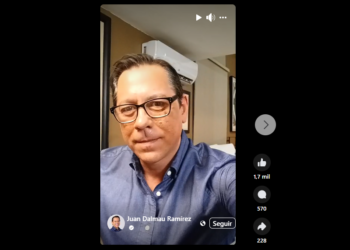 Fotocaptura vídeo Facebook/Juan Dalmau Ramírez