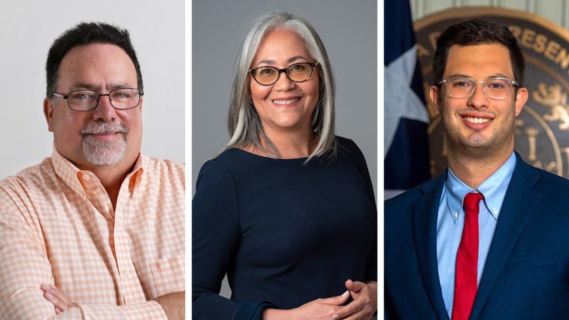 Denis Márquez Lebrón, Lisie Janet Burgos Muñiz yHéctor Ferrer Santiago. (Fotos archivo)