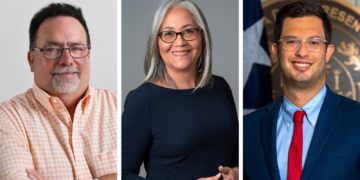 Denis Márquez Lebrón, Lisie Janet Burgos Muñiz yHéctor Ferrer Santiago. (Fotos archivo)