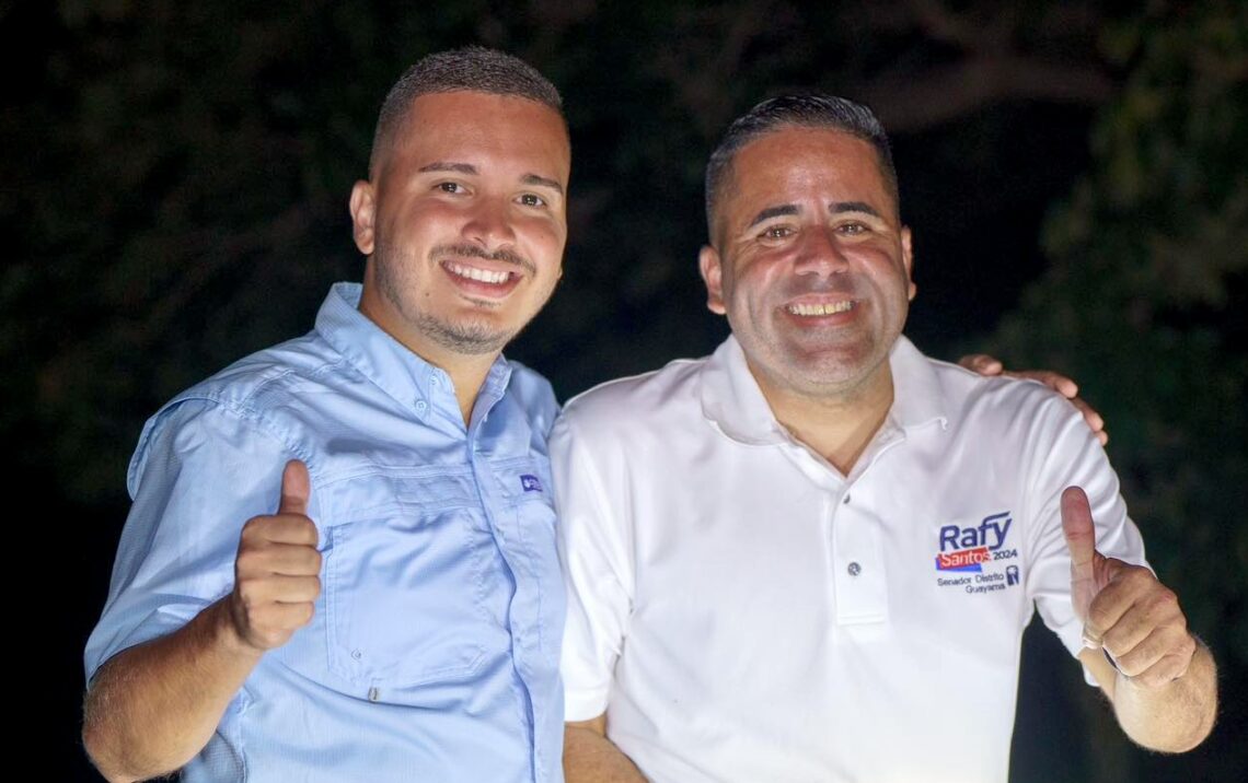 Wilmer Reyes Berríos y Rafael Santos Ortiz. (Foto: Wilmer Reyes / Facebook)