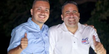 Wilmer Reyes Berríos y Rafael Santos Ortiz. (Foto: Wilmer Reyes / Facebook)