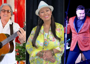 José Nogueras, Victoria Sanabria y Barreto El Show. (Fotos archivo)