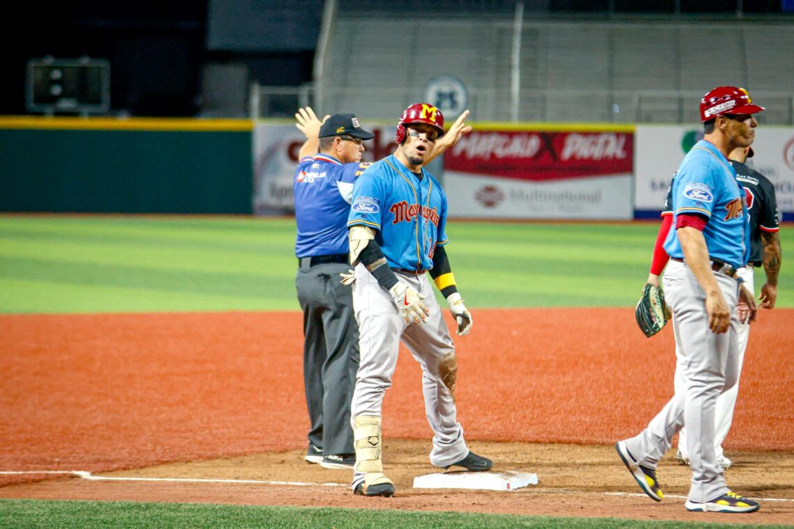Isán Díaz, de los Indios de Mayagüez en la LBPRC. (Foto suministrada)