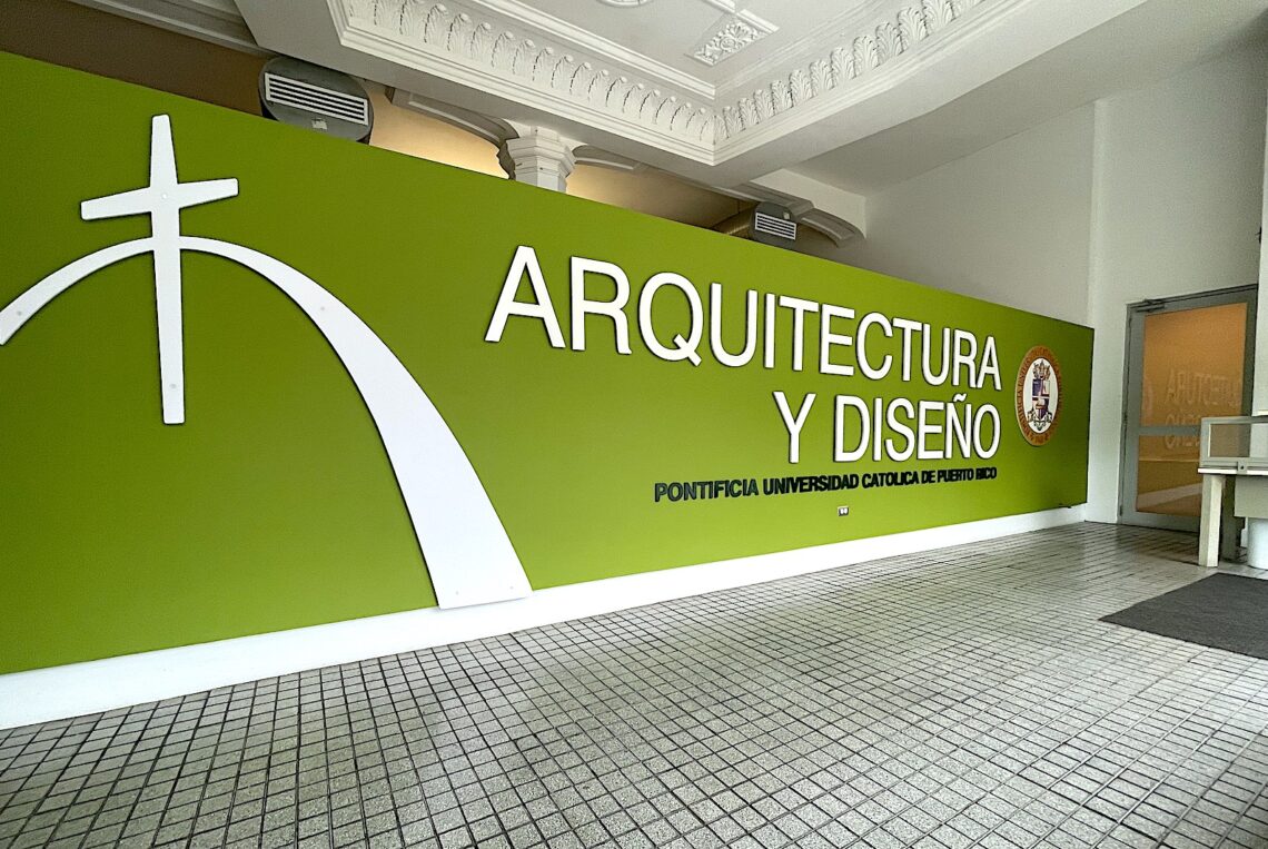 Escuela de Arquitectura y Diseño de la PUCPR. (suministrada)