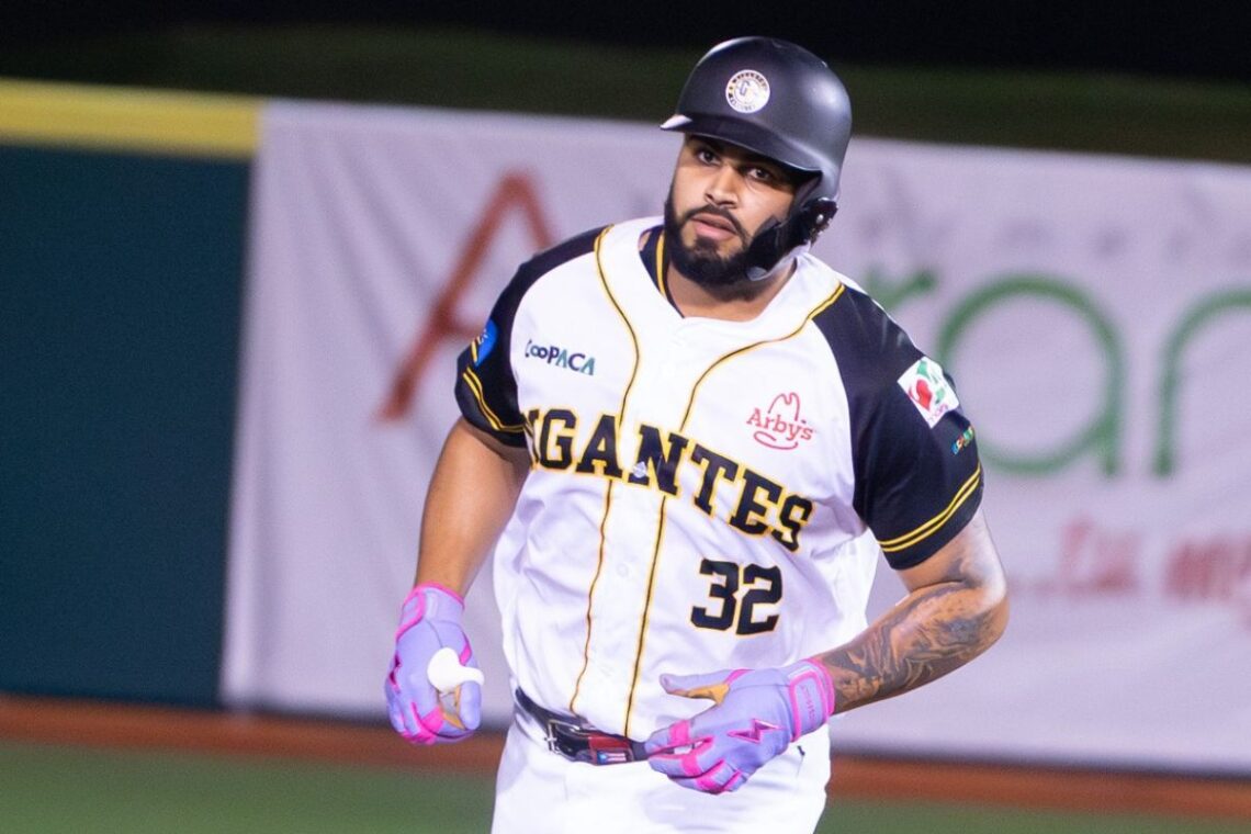 Johnathan Rodríguez, de los Gigantes de Carolina. (Foto suministrada)