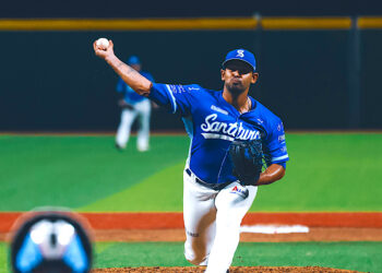 Jason García, de los Cangrejeros de Santurce. (Foto: Julián Herencia)