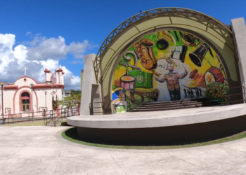 Fotocaptura vídeo Plaza Pública de Guayanilla/Youtube