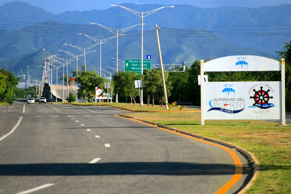 Avenida Santiago de los Caballeros (PR-12) en Ponce. (Foto: Ciudad de Ponce / Facebook)