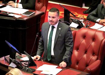 “Sí, conozco su lucha, es una lucha muy válida por la cuestión salubrista y por eso es que vamos a estar exigiendo que responsablemente, a la mayor brevedad posible, AES elimine la quema de carbón y utilice otro método para la generación”, expresó el senador. (Foto:Wilmer Reyes Berríos / Facebook)