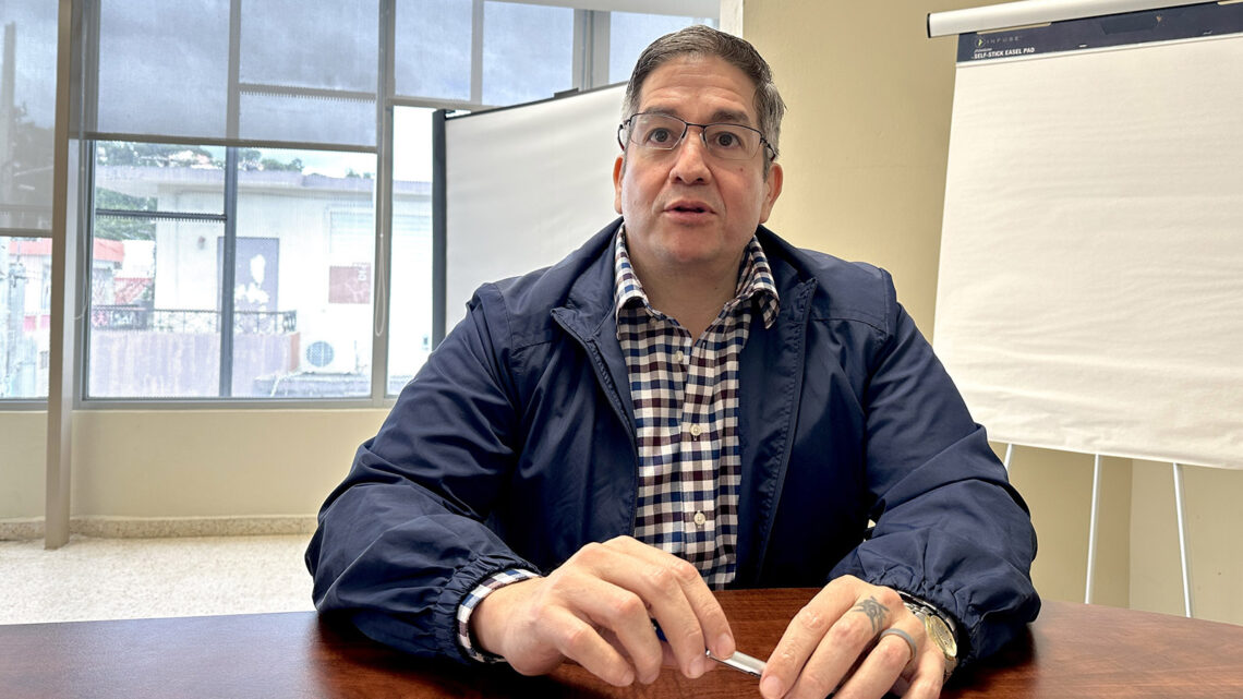 Cristian Duarte Ramos, nuevo presidente de Cristo Pobre. (Foto: Michelle Estrada Torres)