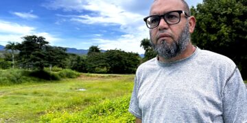 La secuencia de ruidos y vibraciones en el sector San Germán resurgió en la noche del pasado domingo, reveló José Alfredo Rodríguez Morales. “Sería muy triste que aquí pase algo y entonces sea cuando todos aparezcan”, reclamó. (Foto: Omar Alfonso)