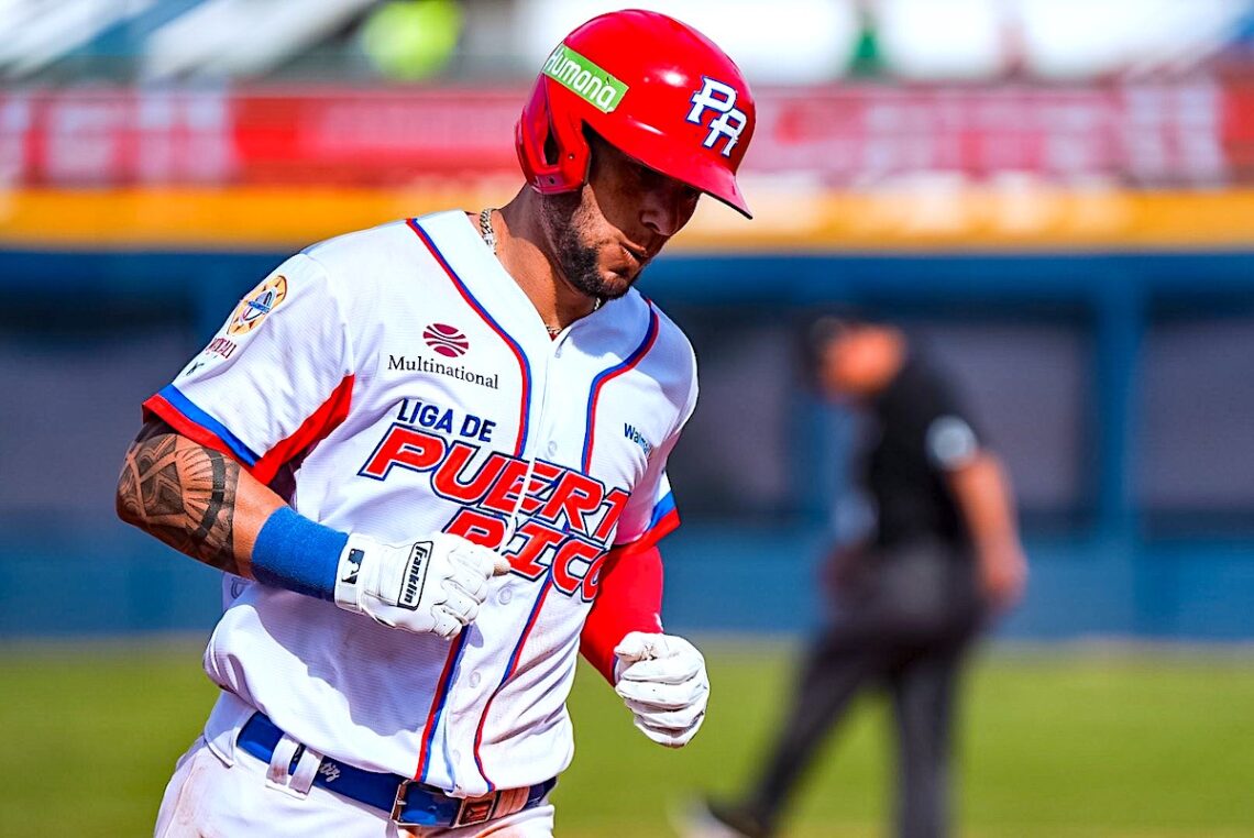 Danny Ortiz, de los Indios de Puerto Rico. (Foto: Anexis Morales)