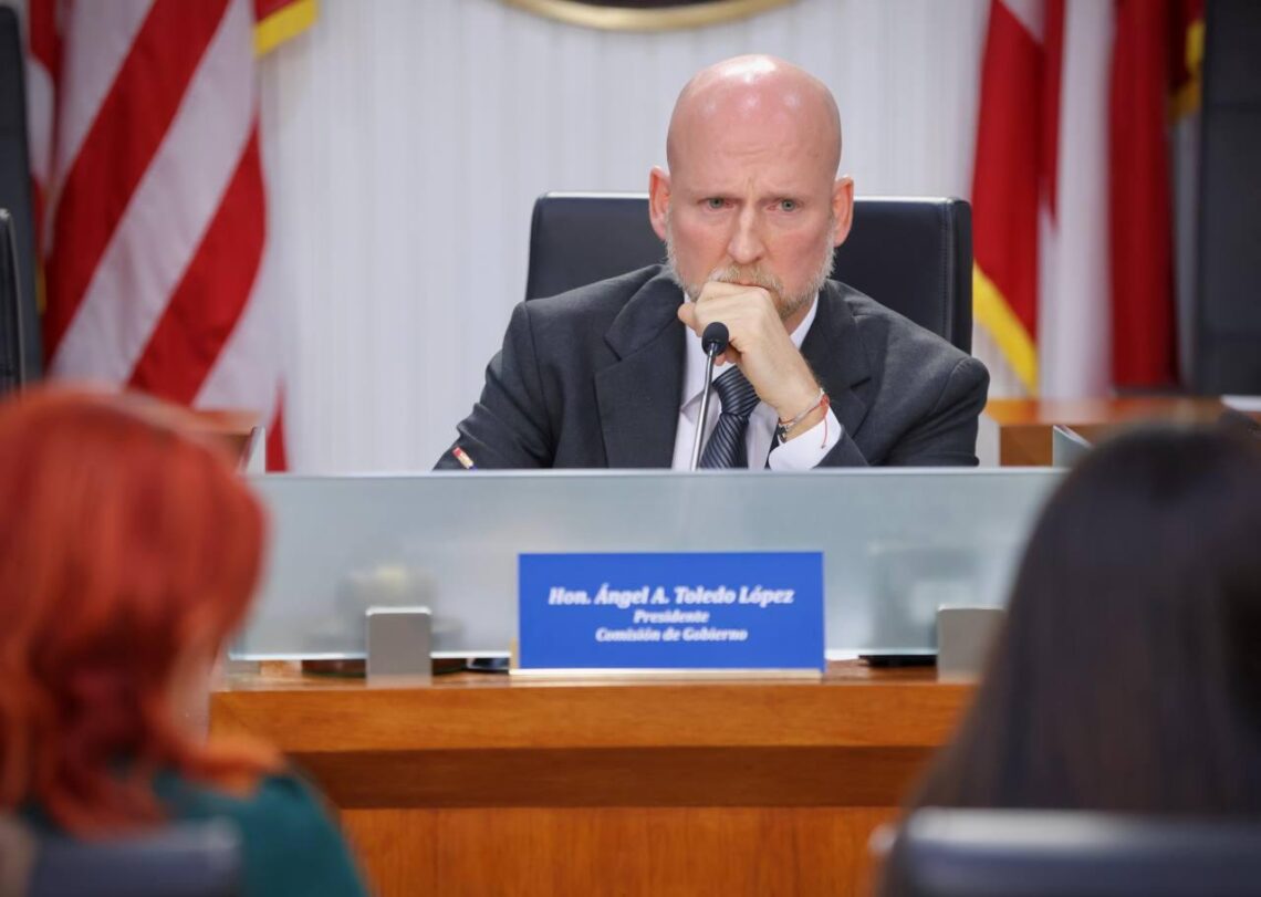 Senador Ángel Toledo López. (Foto suministrada)