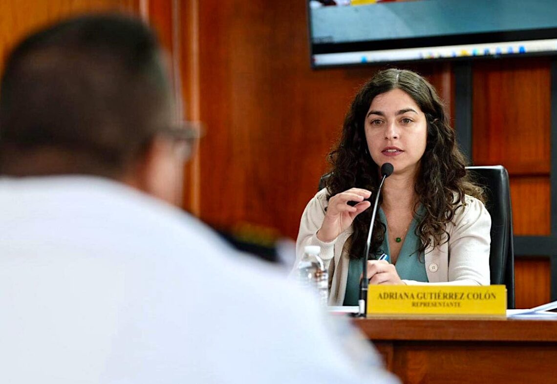 Representante Adriana Gutiérrez Colón. (Foto archivo)