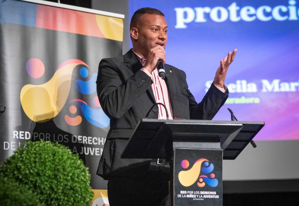 Marcos Santana Andújar, presidente de la Red por los Derechos de la Niñez y la Juventud. (Foto suministrada)