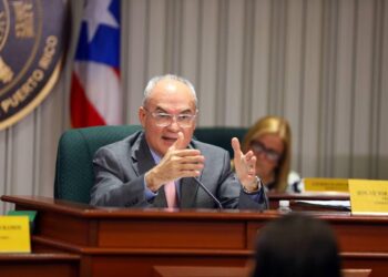 Presidente de la Comisión de Gobierno de la Cámara de Representantes, Víctor Parés. (Foto suministrada)