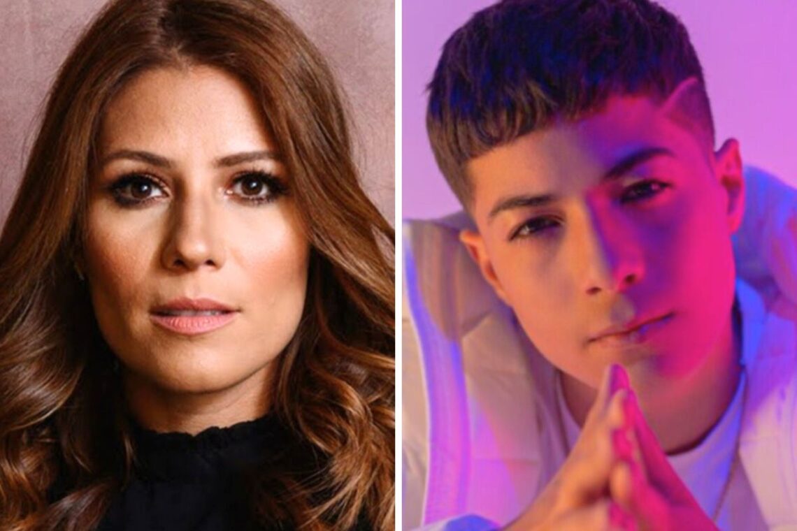 La reconocida intérprete Sheila Romero y el cantante de música urbana Harold Velázquez. (Fotos suministradas)