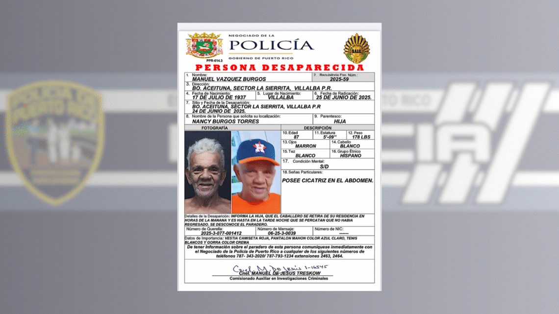 Manuel Vázquez Burgos (Foto suministrada)