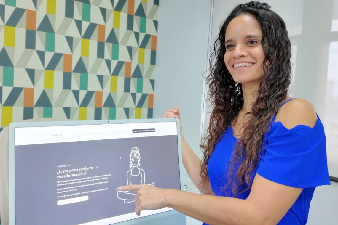 Hipnoterapeuta certificada Natalia Pujols Rivera, creadora de Tu Pausa. (Foto suministrada)