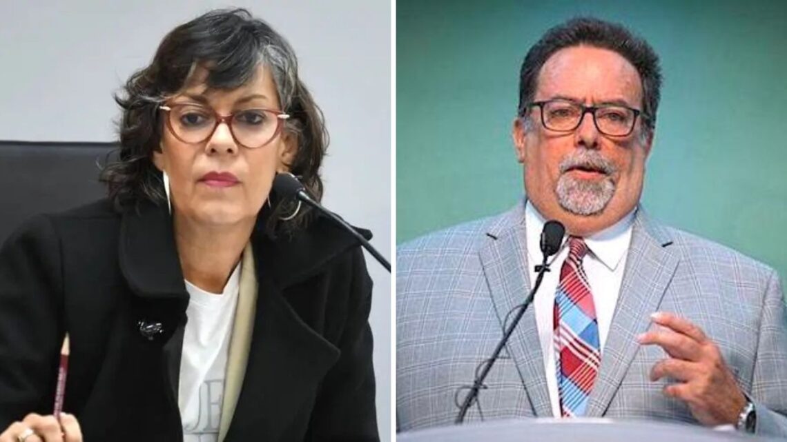 Mientras la senadora María de Lourdes Santiago denunció que no existe disposición para hablar con transparencia, el representante Denis Márquez calificó como inaceptable la renuencia de Luis González Delgado a dar explicaciones. (Fotos: archivo)