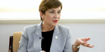 La nueva presidenta enfrenta el reto de liderar una institución con severos recortes de fondos locales y federales, con el plan de atraer a estudiantes de la diáspora puertorriqueña y comunidades latinas de EE. UU. a estudiar en la UPR. (Foto: Brandon Cruz / CPI)