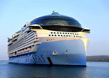 El Star of the Seas zarpará este miércoles a su puerto base en Cabo Cañaveral, Florida, donde le espera otro agasajo y su viaje inaugural. (Foto: FB Ciudad de Ponce)