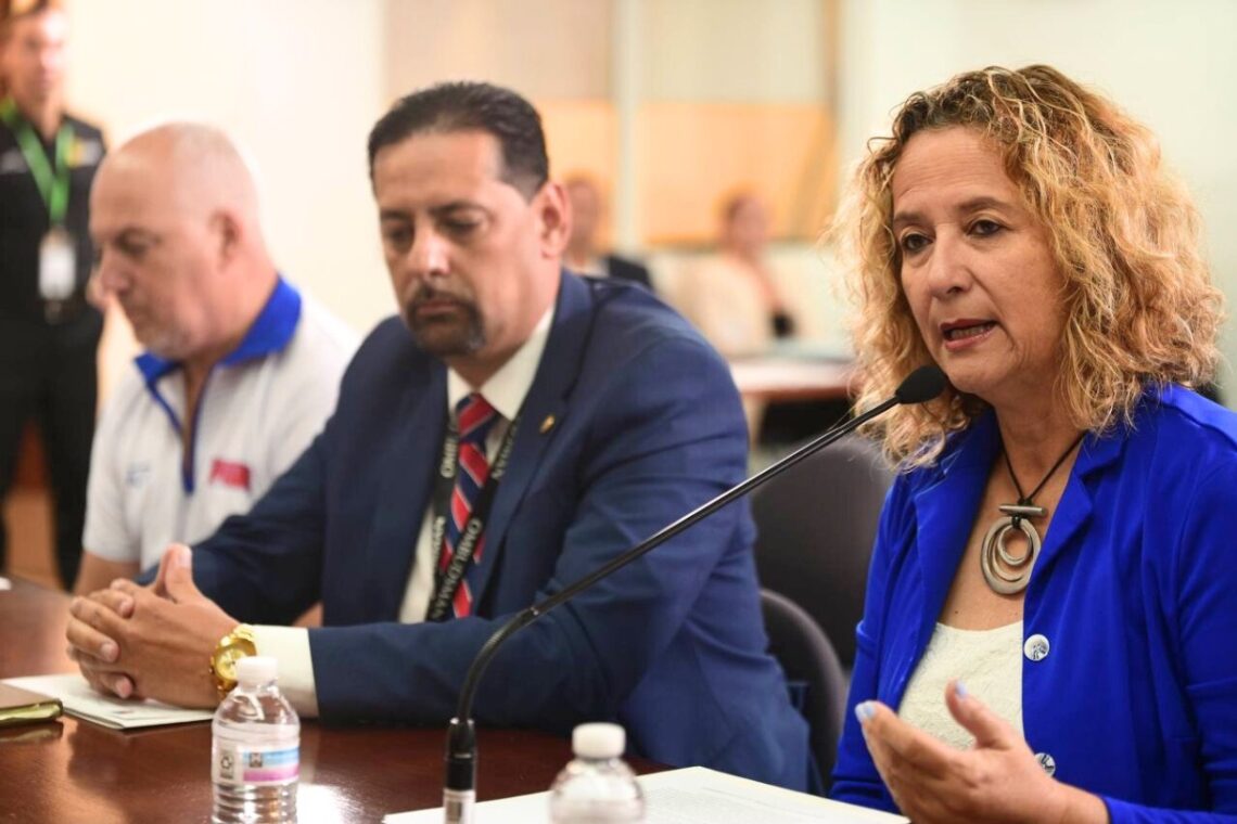 Presidenta del Comité Olímpico de Puerto Rico, Sara Rosario. (Foto suministrada)