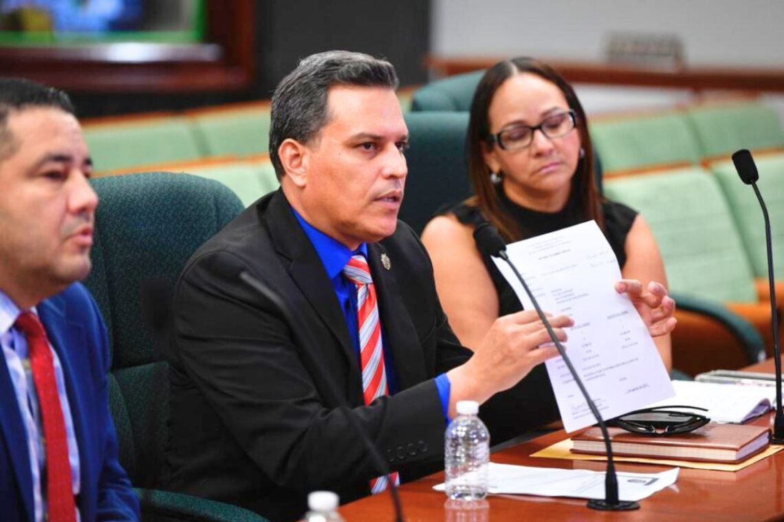 Presidente de la Asociación de Empleados Judiciales, Amilcar Gerena Román. (Foto suministrada)