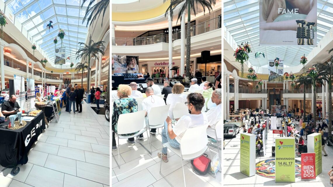 Feria “Tu Comunidad Tiene una Plaza”. (Fotos suministradas)