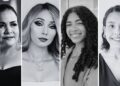 Lucy Nevárez, Ashley Robles, Jenilibeth Francos Torres y Paola N. Anciani Del Valley. (Fotos suministradas)