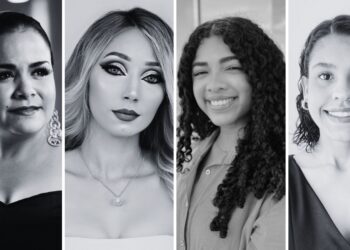 Lucy Nevárez, Ashley Robles, Jenilibeth Francos Torres y Paola N. Anciani Del Valley. (Fotos suministradas)