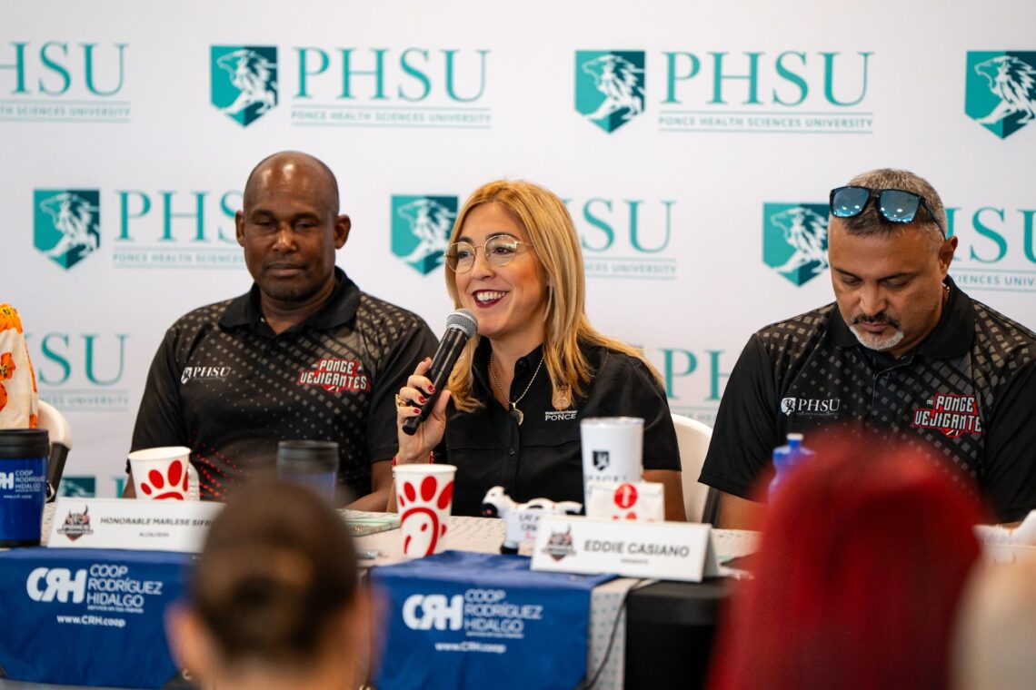 Conferencia de prensa Vejigantes de Ponce. (Foto suministrada)