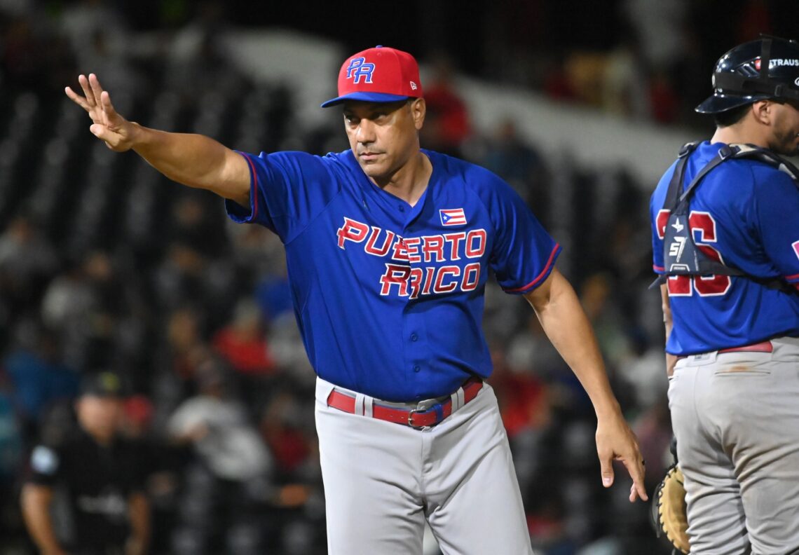Juan “Igor” González, dirigente del equipo de Puerto Rico. (Foto suministrada)