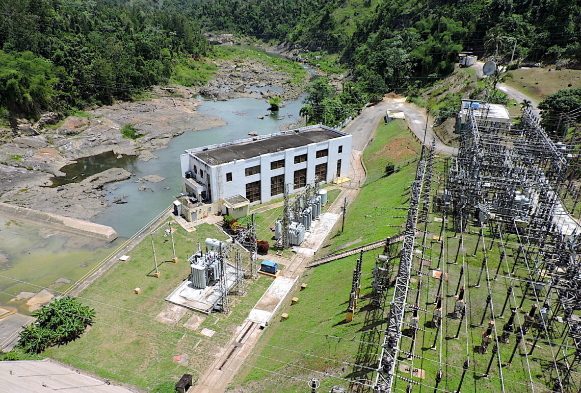 Planta hidroelectrica Dos Bocas (Foto suministrada)