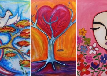 Expo Pinceladas de Amor y Esperanza. (Fotos suministradas)