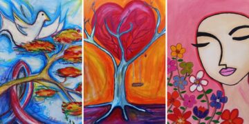 Expo Pinceladas de Amor y Esperanza. (Fotos suministradas)