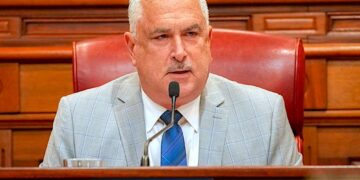 “Nos intimidan los izquierdosos, los comunistas, los socialistas, los diminutos, los maduritos; nadie nos intimida a nosotros”, dijo de forma burlona el presidente del Senado, Thomas Rivera Schatz. (suministrada)