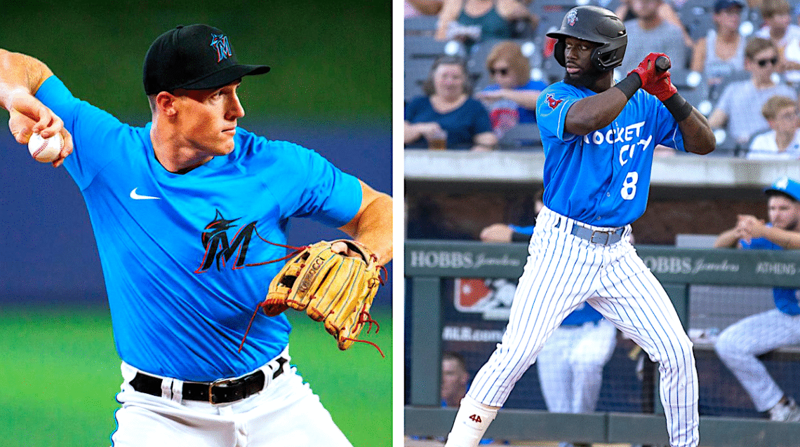 Jacob Berry y D'Shawn Knowles. (Fotos: SB Nation y Javier Sanchez)