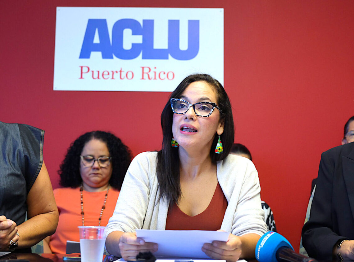 Annette M. Martínez Orabona, directora ejecutiva de la ACLU de Puerto Rico. (Foto: Vanessa Serra / CPI)