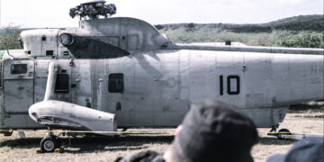 Personal federal llegó a Vieques en mayo del 2000 para arrestar a desobedientes civiles que protestaban en contra de la Marina de Estados Unidos en la Isla Municipio. Foto de archivo del semanario Claridad