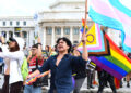 Marcha en defensa de los derechos de las personas LGBT+, el 17 de mayo de 2025, Día Internacional contra la Homofobia, Lesbofobia, Bifobia y Transfobia.
(Foto: Ana María Abruña Reyes / todaspr.com)
