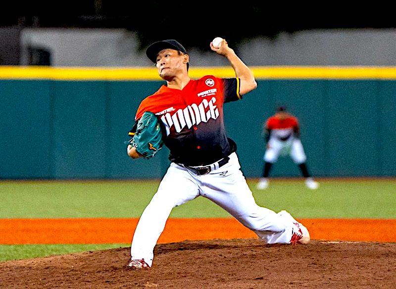 Kazuto Taguchi, de los Leones de Ponce. (Foto suministrada)