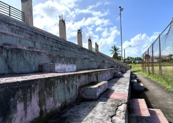 Parque de béisbol de Villas de Río Grande. (Foto: José M. Encarnación Martínez / CPI)