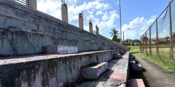 Parque de béisbol de Villas de Río Grande. (Foto: José M. Encarnación Martínez / CPI)