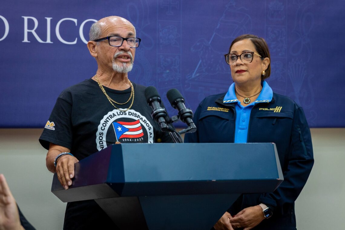 Padre de Karla Michelle, víctima de un disparo al aire. (Foto suministrada)