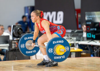 Las Taínas de la UAGM van camino a su cuarto campeonato en halterofilia.jpg (Darío Rodríguez LAI)