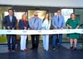 Juan Manuel Arboleda, Marlese Sifre, Miguel Vega, Willianette Robles, Jorge Pérez y Elianette Ortiz realizaron el corte inaugural. (Foto suministrada)